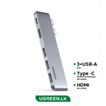 Ugreen 5-in-2 Dual Multi Function Docking Station -60559