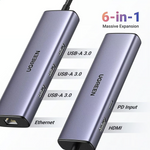 Ugreen 6-in-1 USB C Hub - 15598
