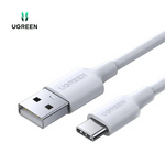 Ugreen 60121 USB-A 2.0 To USB-C Data Cable 1m – White