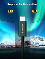 Ugreen 60621 Thunderbolt 4 100W Male to Male Usb C Fast Charging Data Cable – 2m - view 2
