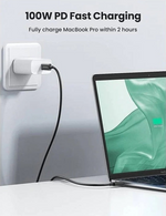 Ugreen 60621 Thunderbolt 4 100W Male to Male Usb C Fast Charging Data Cable – 2m - view 3