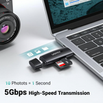Ugreen 80191 2-in-1 Usb A & Usb C Card Reader