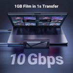 Ugreen 90408 M.2 NVME and SATA SSD Enclosure 10Gbps
