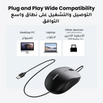 Ugreen 90789 Usb Wired Computer Mouse