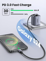 Ugreen Angled USB TYPE-C TO USB-C Cable 60w 3m – 80714