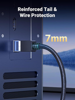 Ugreen CAT8 Shieleded Round Lan Cable Braided