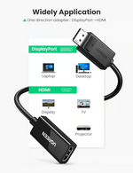 Ugreen DP Male to Hdmi Female 4K*2K 60HZ 25cm