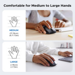 Ugreen Ergonomic Contoured-Shape Design Wireless Mouse 2.4 GHz – 45012