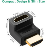 Ugreen Gold Plated 4K Hdmi Male to Female Connector – 20110