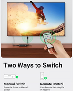 Ugreen Hdmi Switch 3 IN 1 Out 4K Hdmi Switcher Splitter – 80125