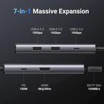 Ugreen Revodok Pro 107 7 in 1 USB-C Hub – 15531