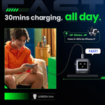 Ugreen UNO X622 QPai Robot 30W GaN Charger 1USB-C – 35189