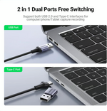 Ugreen USB / USB-C To 4K Hdmi Video Capture Card – 40189