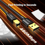 Ugreen USB 2.0 A Male to B Male Active Printer Cable