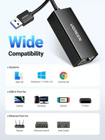 Ugreen USB 3.0 to RJ45 Gigabit Ethernet Adapter