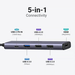 Ugreen USB C Hub 5 in 1 Multiport Adapter – 15495