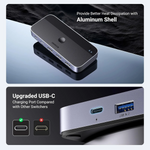 Ugreen Usb 3.0 4-Port Switch With 2 Pack Usb Male Cable – 15705