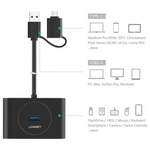 Ugreen Usb 3.0 Hub with OTG Usb C Plug – 40850