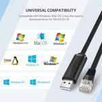 Ugreen Usb Console Cable Usb 2.0 to RJ45