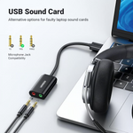 Ugreen Usb to 3.5mm Headphone Audio Adapter – 30724
