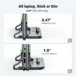 Ugreen Vertical Laptop Stand Aluminium Alloy – 20471