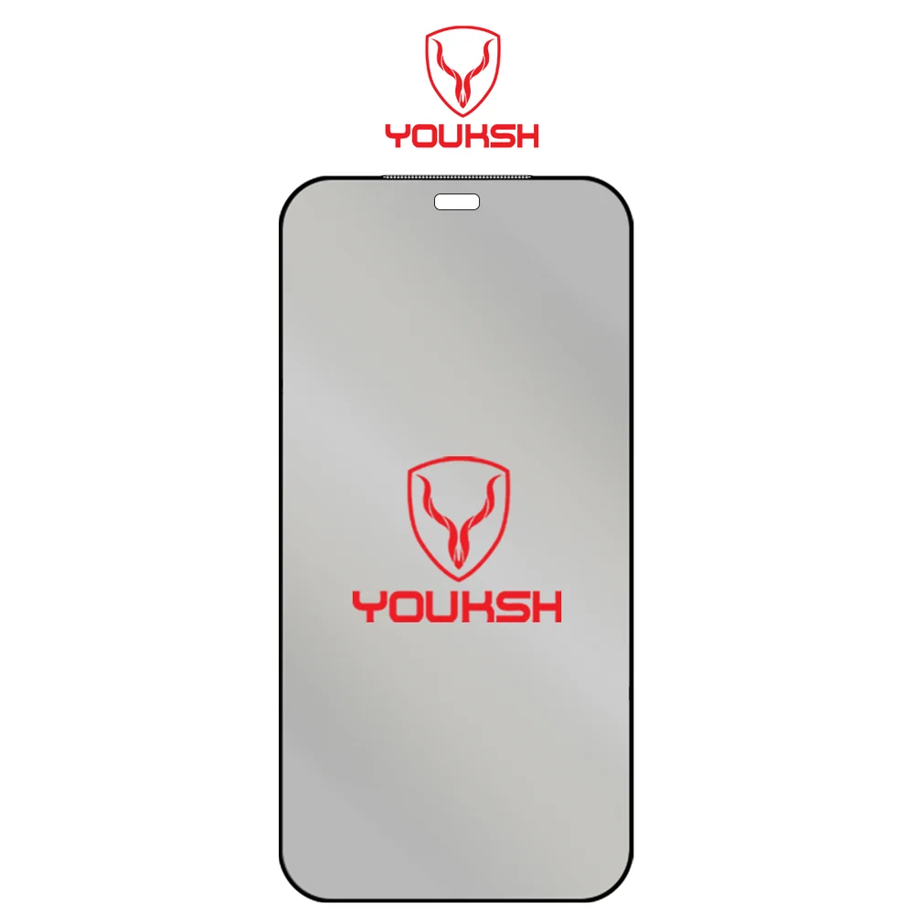 YOUKSH iPhone 18 Pro Max Privacy Glass Protector