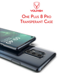 YOUKSH OnePlus 8 Pro Transparent Shockproof Case