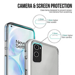 YOUKSH OnePlus 9 Transparent Back Cover