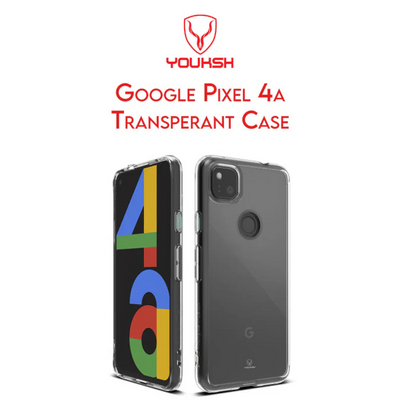 Youksh Google Pixel 4a Transparent Soft Silicone Back Cover