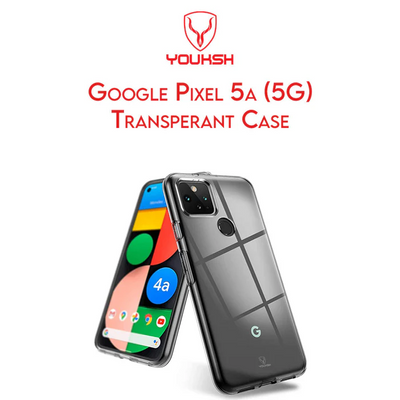 Youksh Google Pixel 5A 5G Transparent Protective Case
