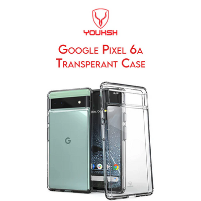 Youksh Google Pixel 6a Transparent Case
