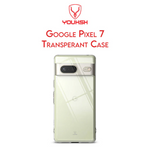 Youksh Google Pixel 7 Transparent Silicone Case