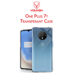 Youksh OnePlus 7T Transparent Silicone Back Cover