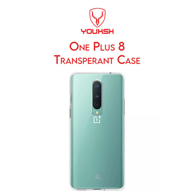 Youksh OnePlus 8 Transparent Back Cover