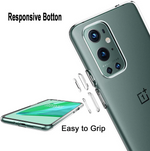 Youksh OnePlus 9 Pro Transparent Silicone Back Cover