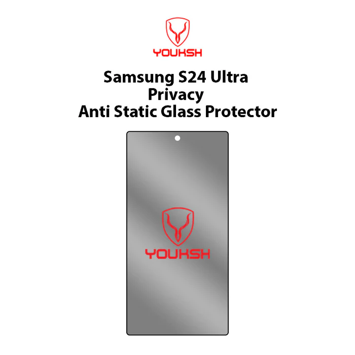 Youksh S24 Ultra Privacy Glass Protector
