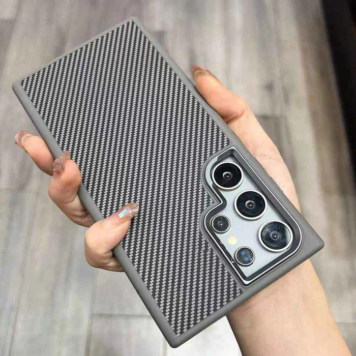 Youksh Samsung Galaxy S23 Ultra Carbon Fiber Case