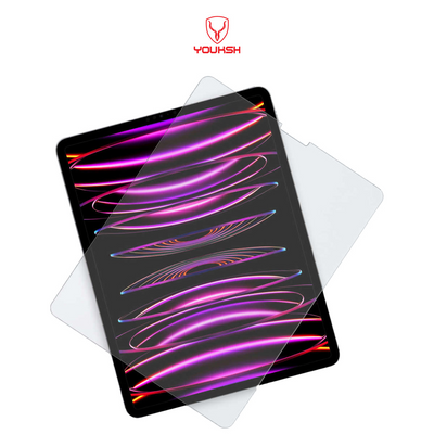 Youksh iPad Pro 12.9" (6th/5th/4th/3rd Gen) Tempered Glass Protector