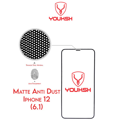Youksh iPhone 12 Matte Glass Protector