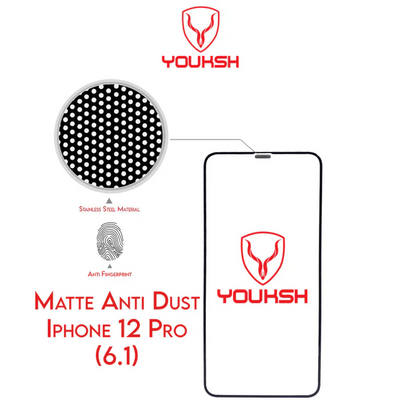 Youksh iPhone 12 Pro Matte Glass Screen Protector