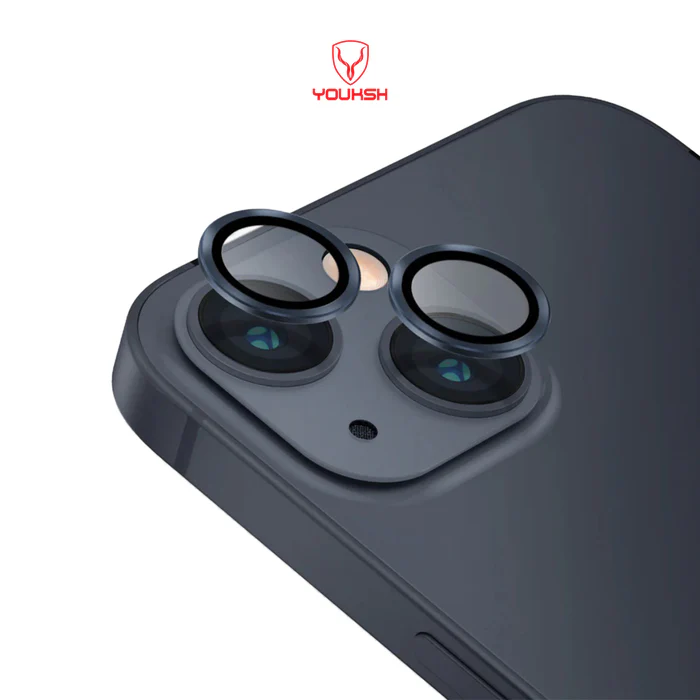 Youksh iPhone 13/13 mini Camera Ring Glass Protector