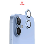 Youksh iPhone 16/16 Plus Camera Ring Glass Protector