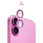 Youksh iPhone 16/16 Plus Camera Ring Glass Protector