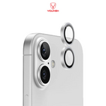 Youksh iPhone 16/16 Plus Camera Ring Glass Protector
