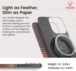 Youksh iPhone 16 Pro Max Carbon Military Grade Sunset Case - view 2