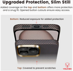 Youksh iPhone 16 Pro Max Carbon Military Grade Sunset Case - view 3