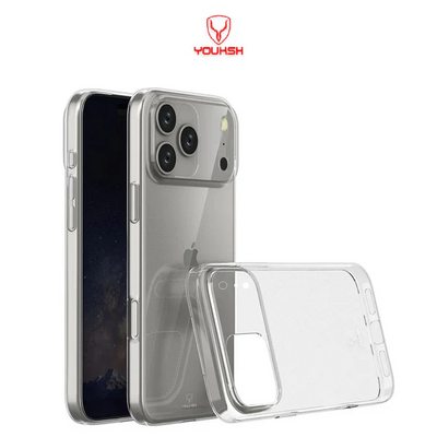 Youksh iPhone 17 Pro Transparent Case
