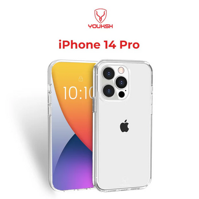 Youskh iPhone 14 Pro Transparent Case