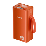 Zero Lumin L-300 orange 30,000 mAh 200 W power bank with carrying strap