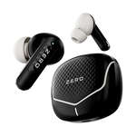 Zero Wave ANC earbuds and charging case in Cloud Black